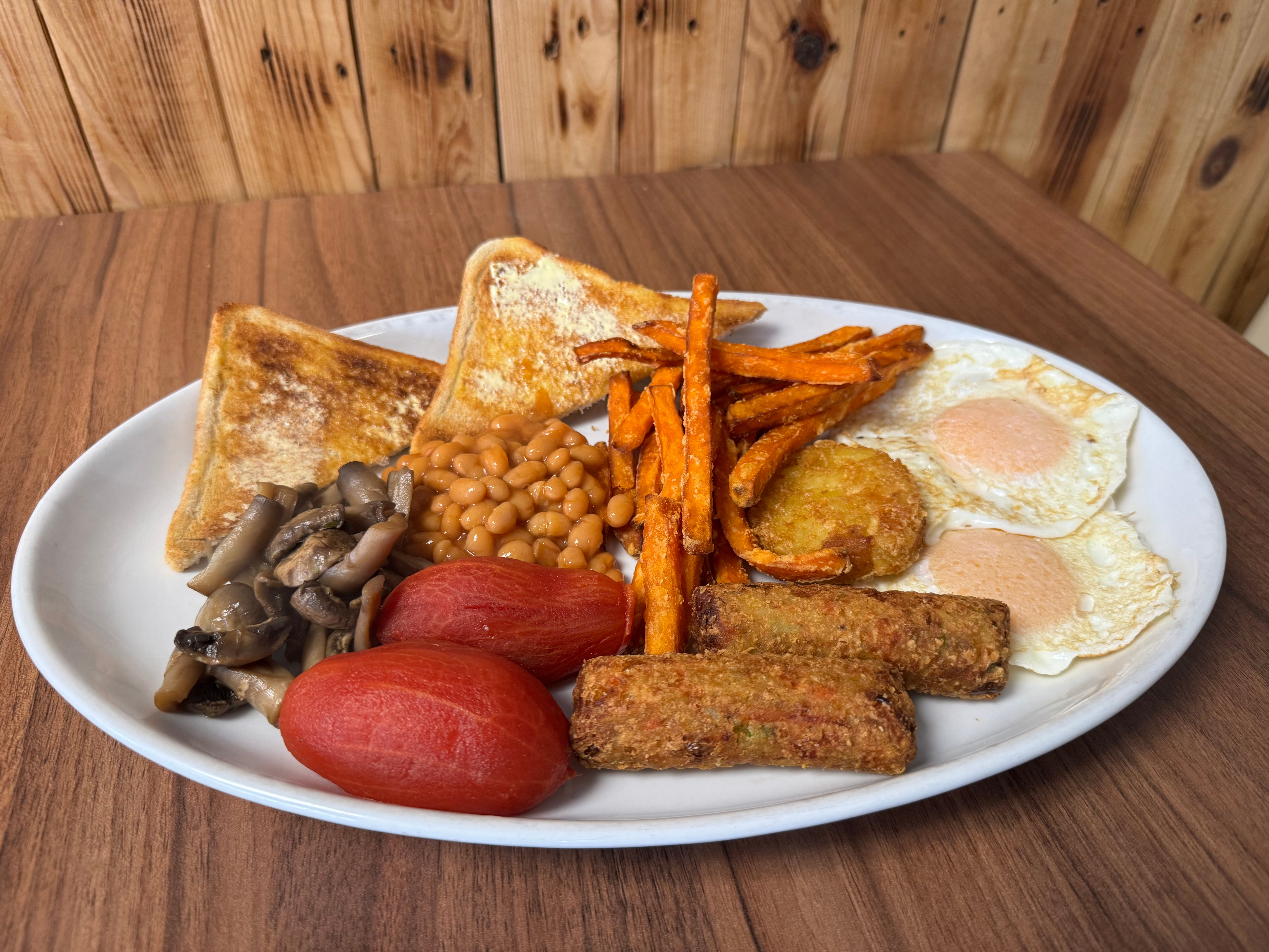 The Full Veggie Breakfast
