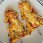 Pepperoni Cheese Fries