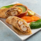 Chicken Reshmi Chutney Roll