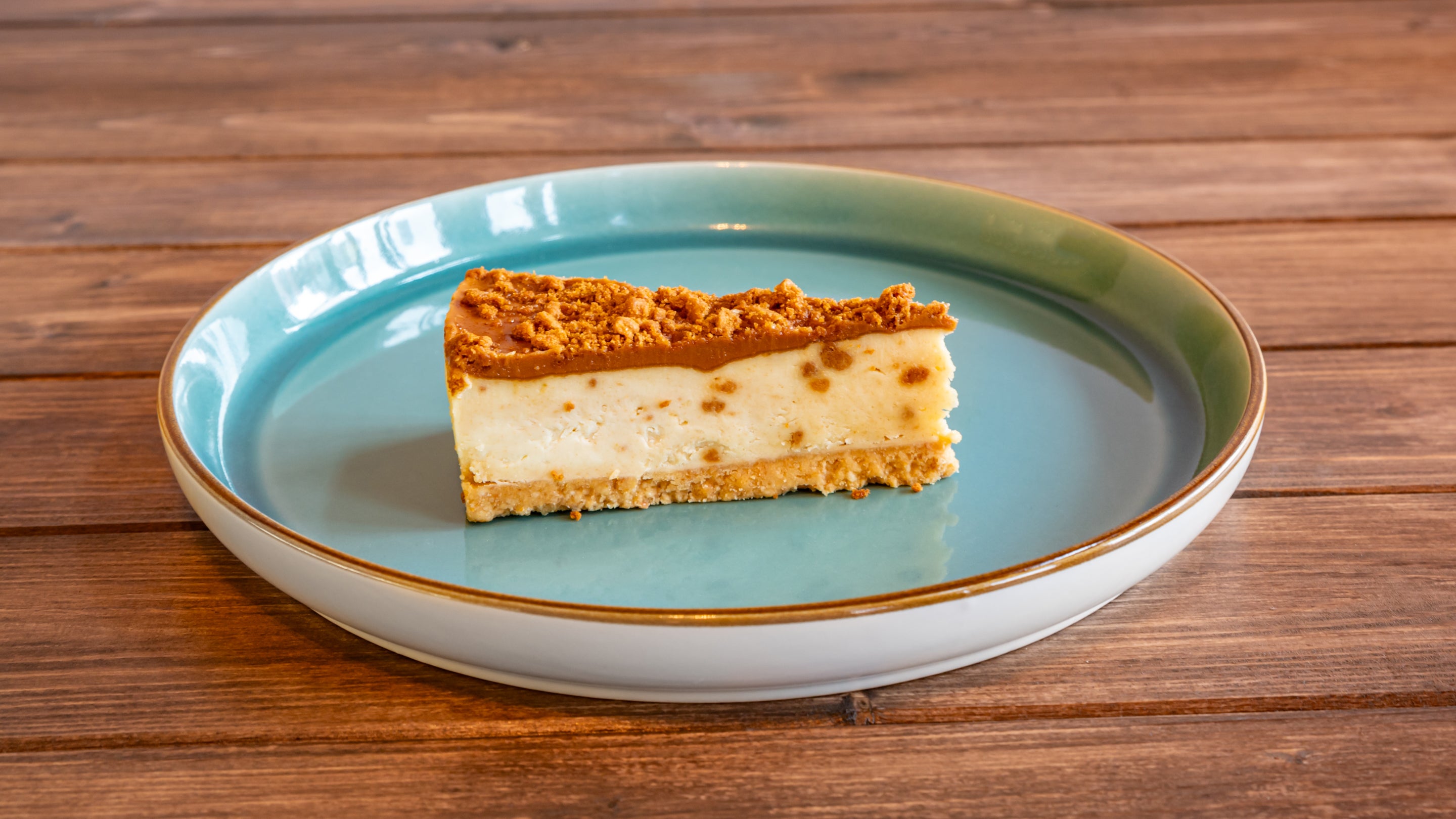 Vanilla Cheesecake with Lotus Biscoff