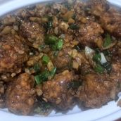 Vegetable Manchurian Dry