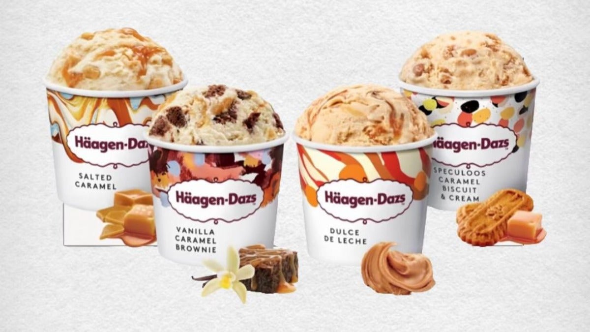 Haagen-Dazs Fruit Mini Cups Ice  Cream 95ml