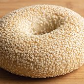 White Sesame Bagels