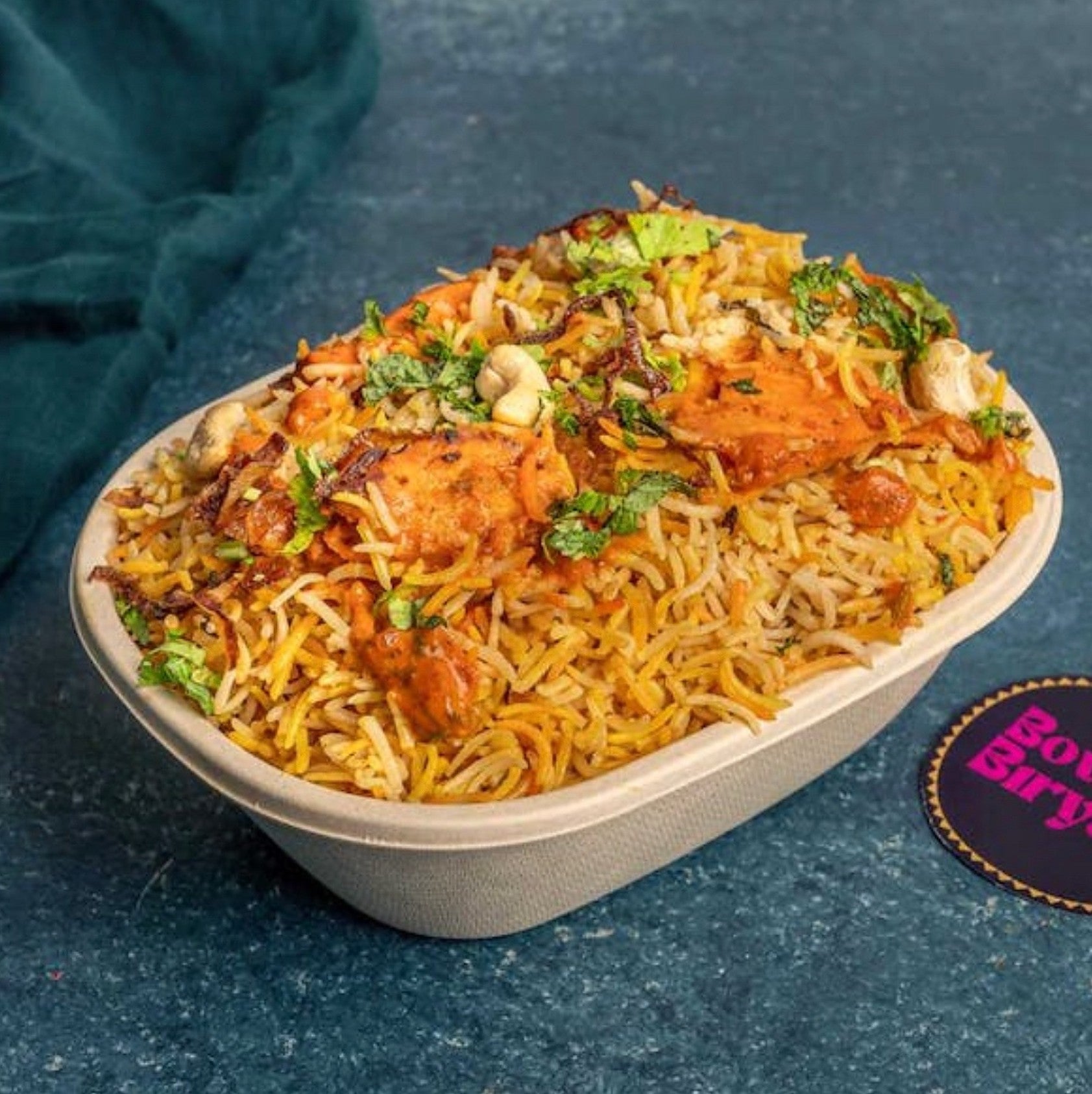 Hyderabadi Chicken Dum biryani
