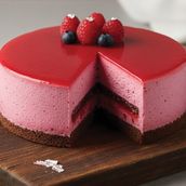 Raspberry Mousse Cake