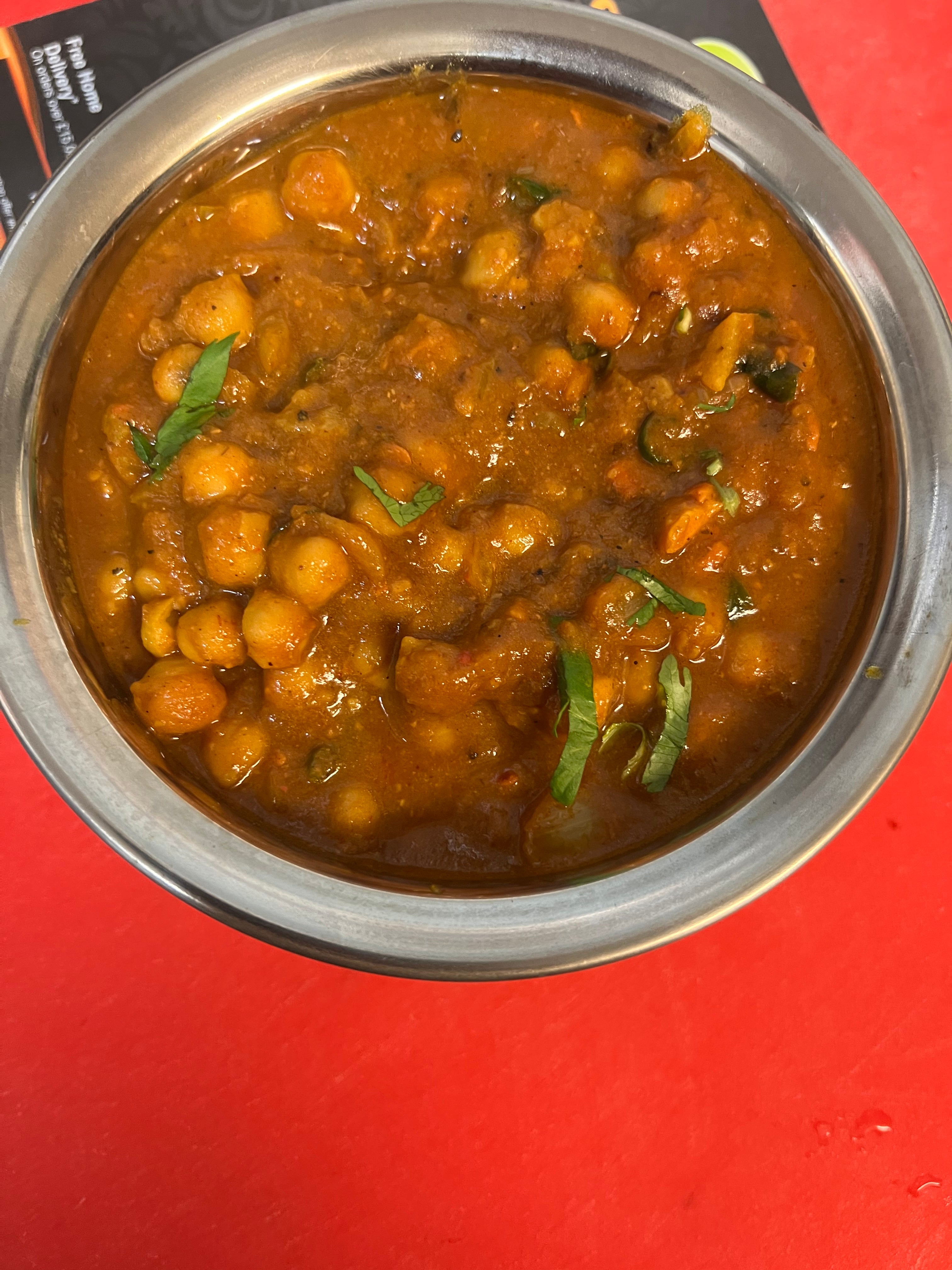 Balti Chana (Chickpeas)