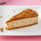 Lotus Cheesecake Slice