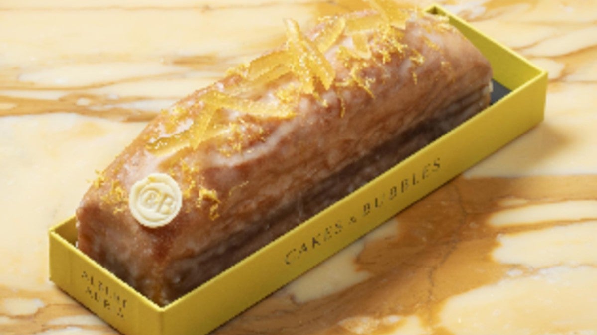 Whole Lemon Plum Cake