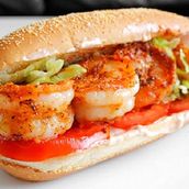 Hot seafood Bread
