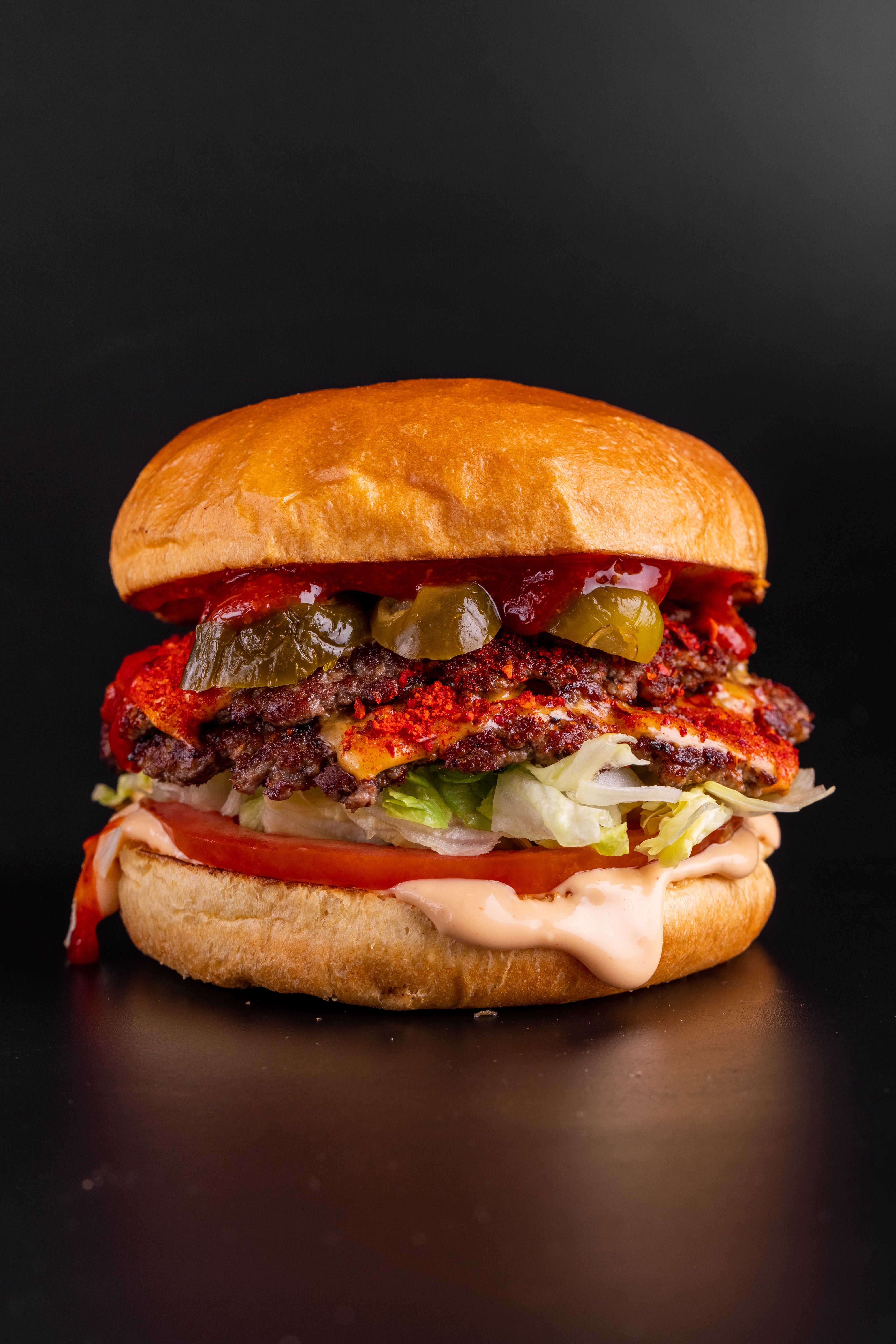 Spicccy Beef Burger ��️��️��️