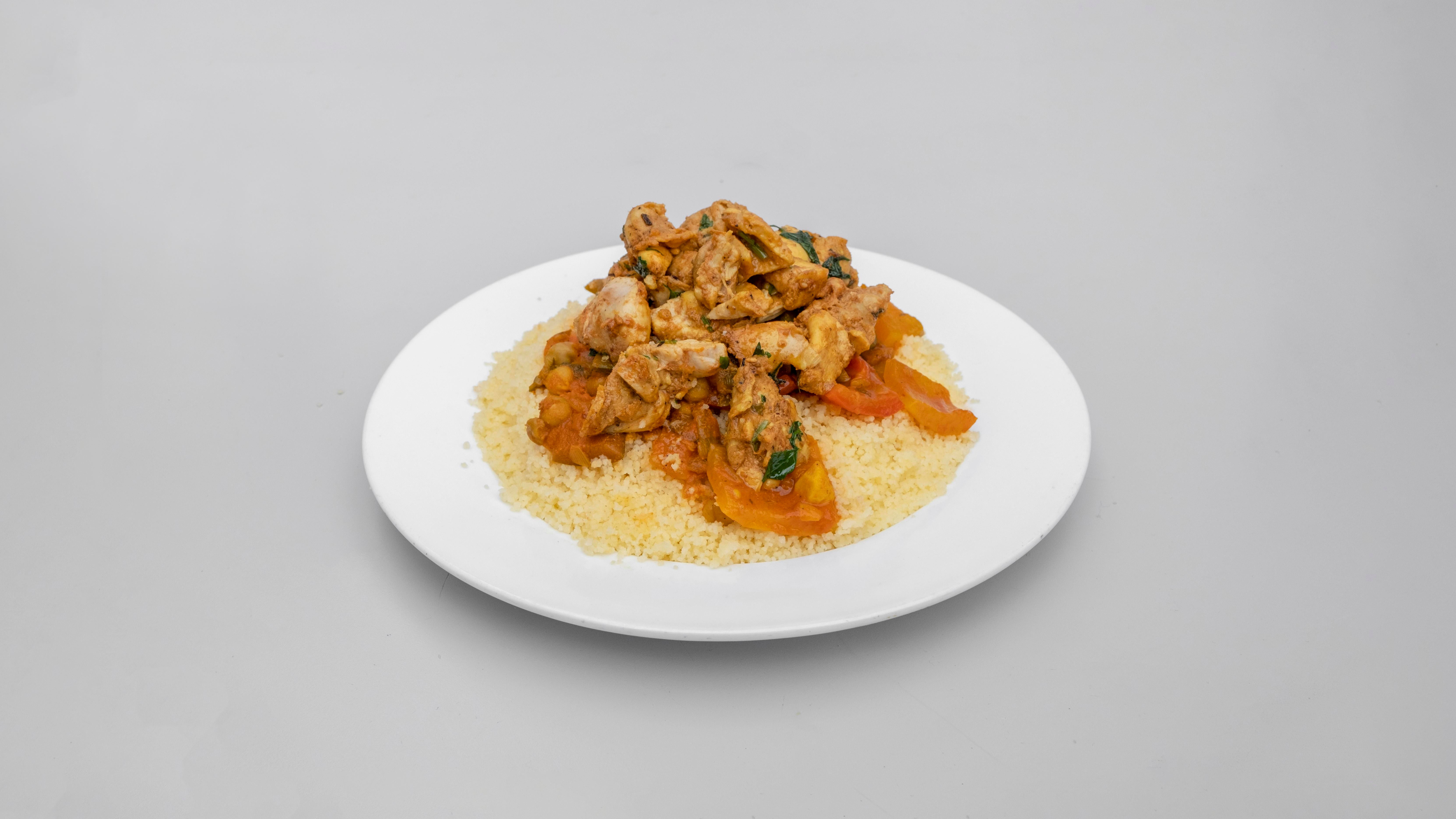 Moroccan Marinated Chicken Tagine with Couscous