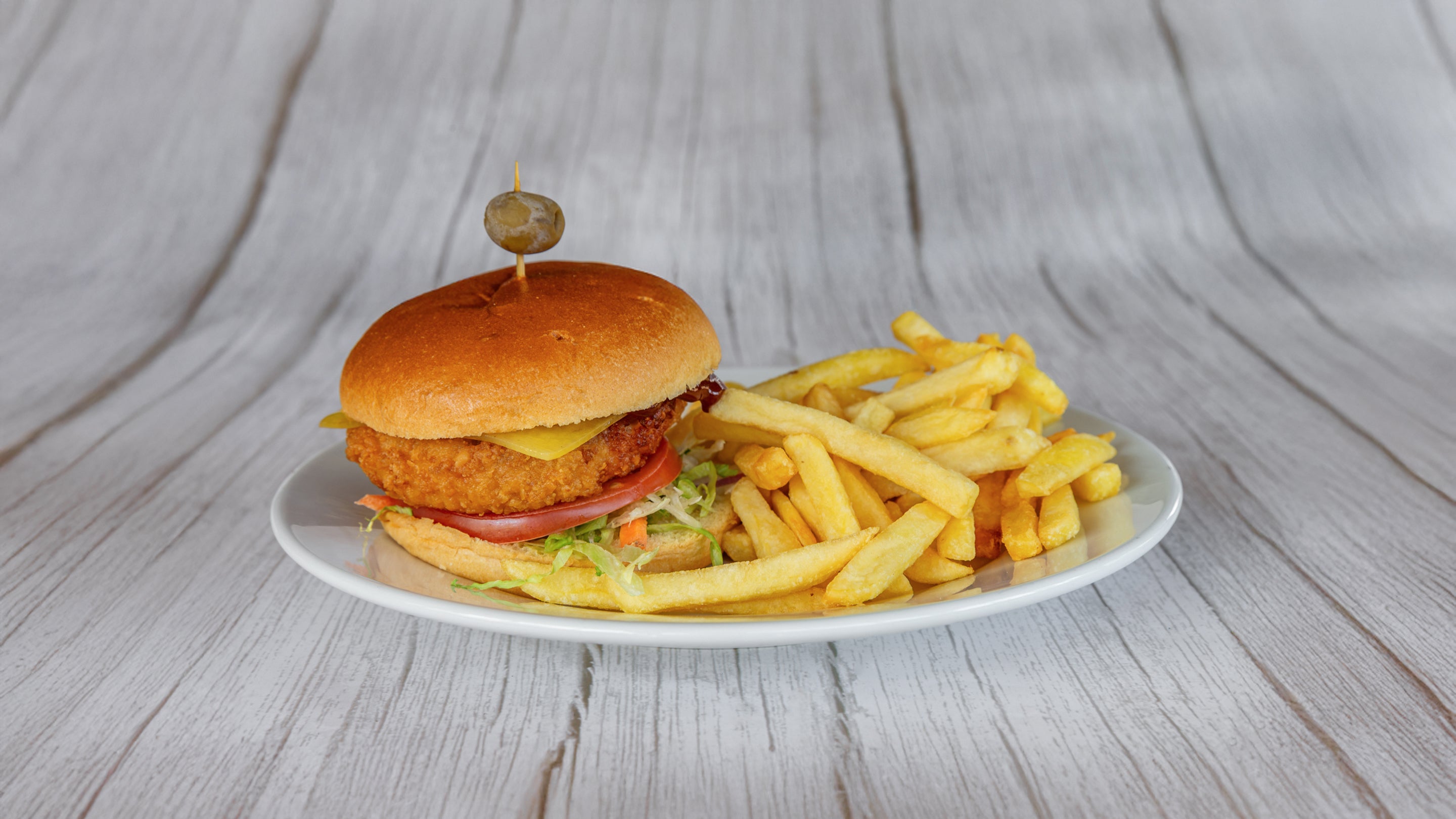 Buffalo Chicken Burger