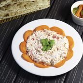 Cheese with tomatoes Plate
