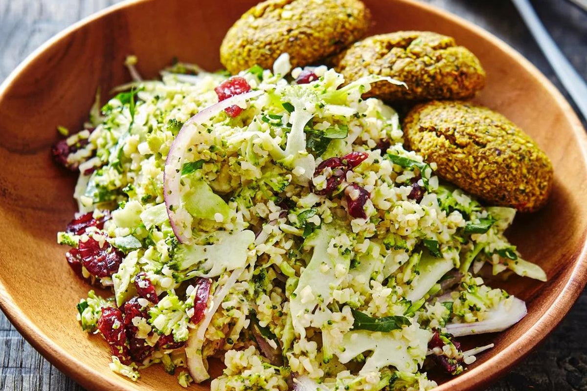Baked Sweet Potato & Lentil Falafels