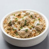 Malai Kabab Biryani