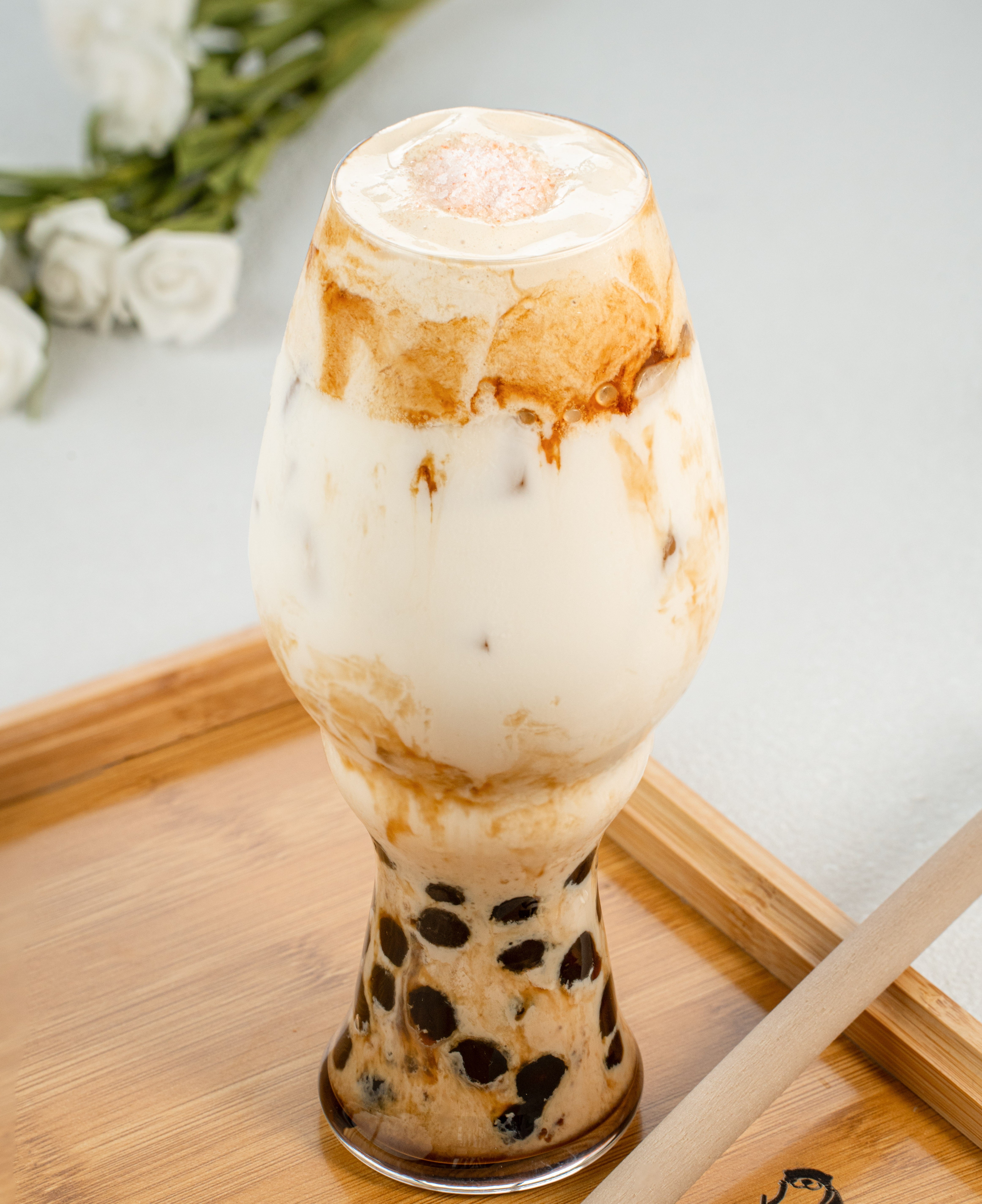 Brown Sugar Boba Milk Tea - 黑糖珍珠奶茶