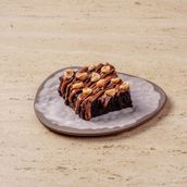 Hazelnut Brownie - Slice