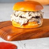 Swiss Mushroom Burger