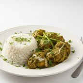 Buttermilk Chicken Curry With Rice