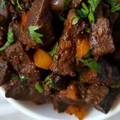 Beef liver fry