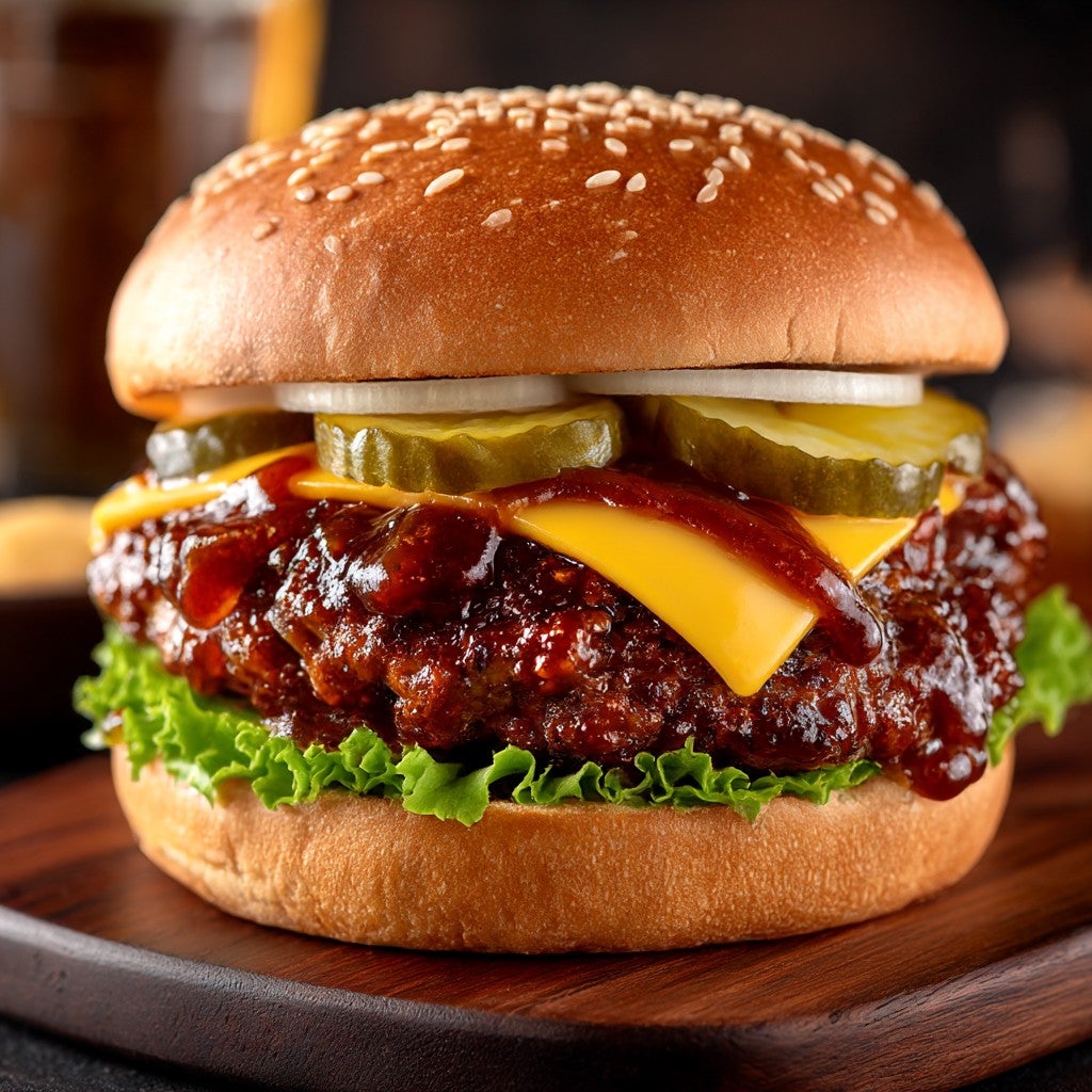 🍔🔥 Sticky BBQ Burger