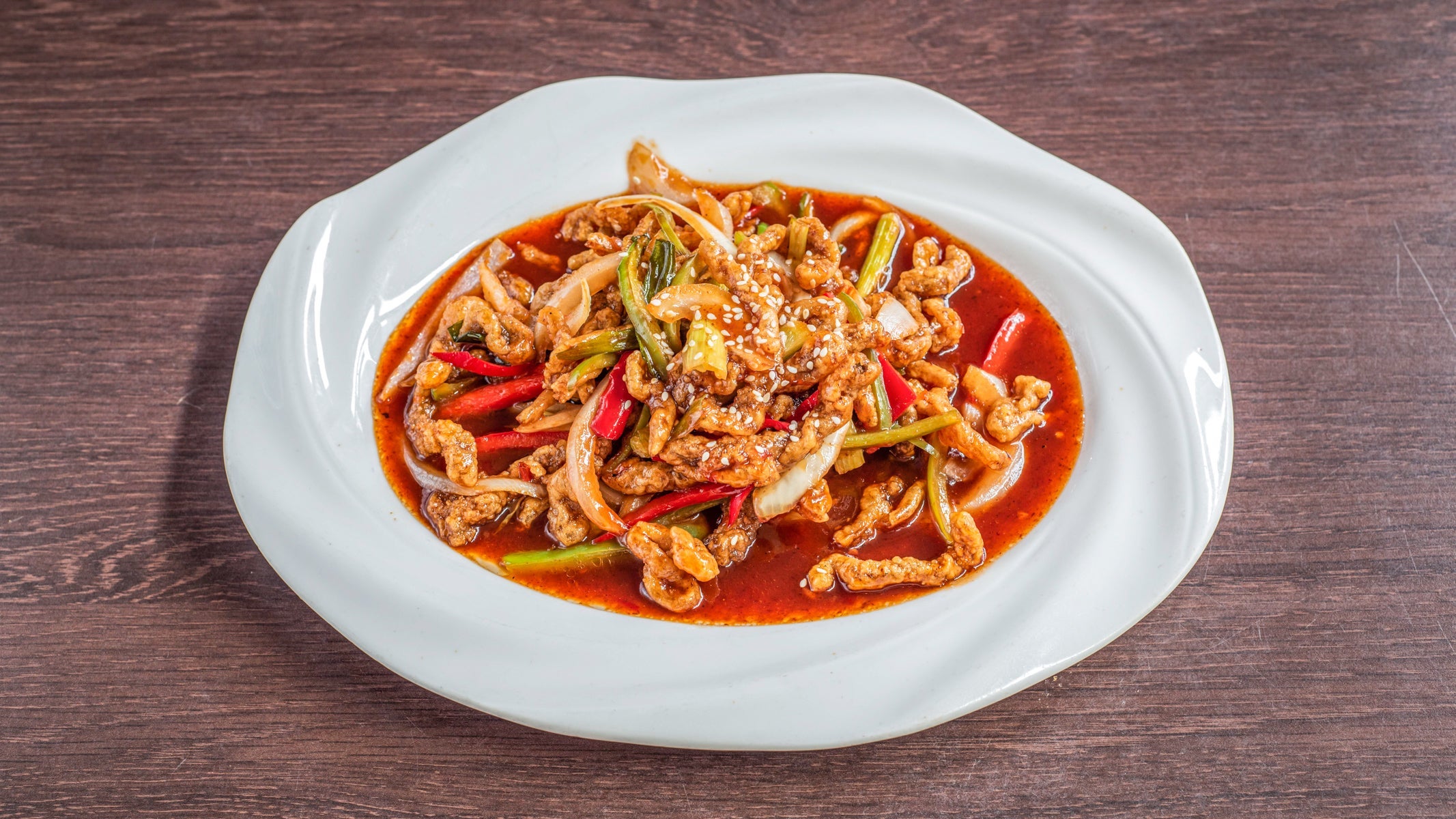Crispy Shredded Beef 干牛丝