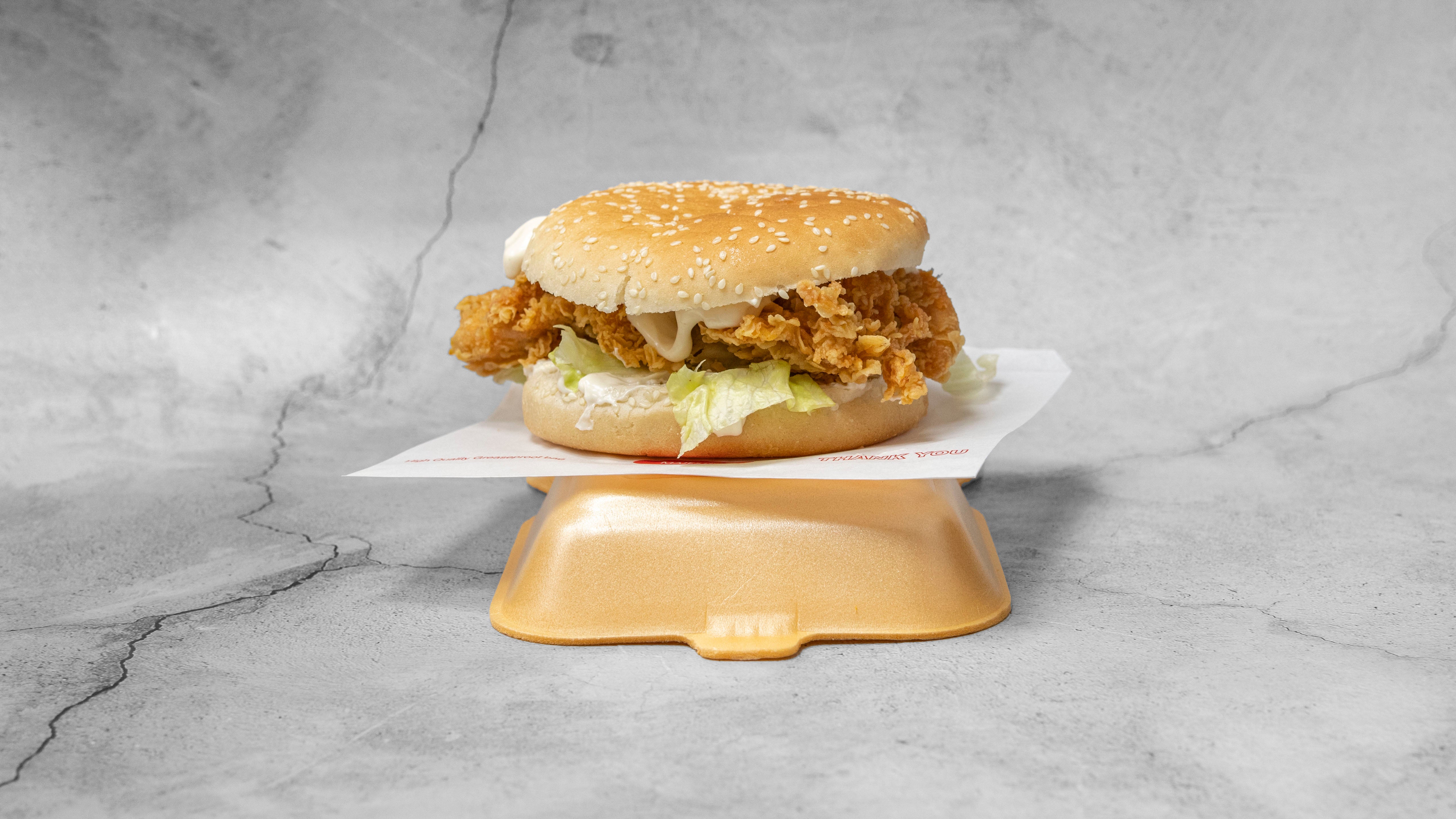 Chicken Strip Burger