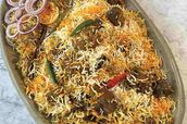 Mutton Meat Biryani Jumbo (6 Persons)