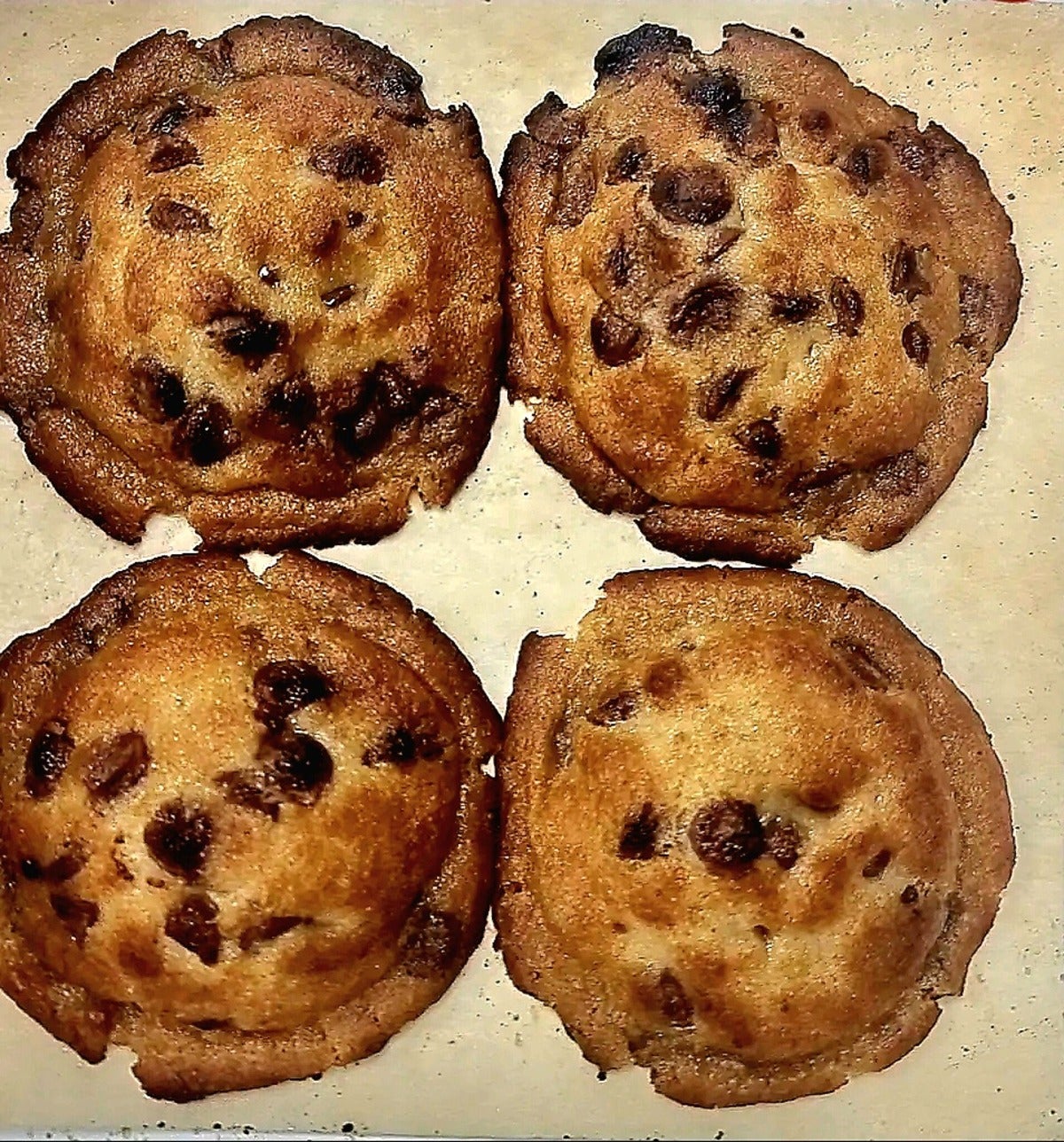 Oven baked hot cookies(4pc)