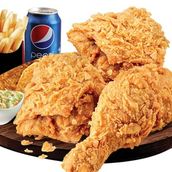 Dinner Meal+Pepsi