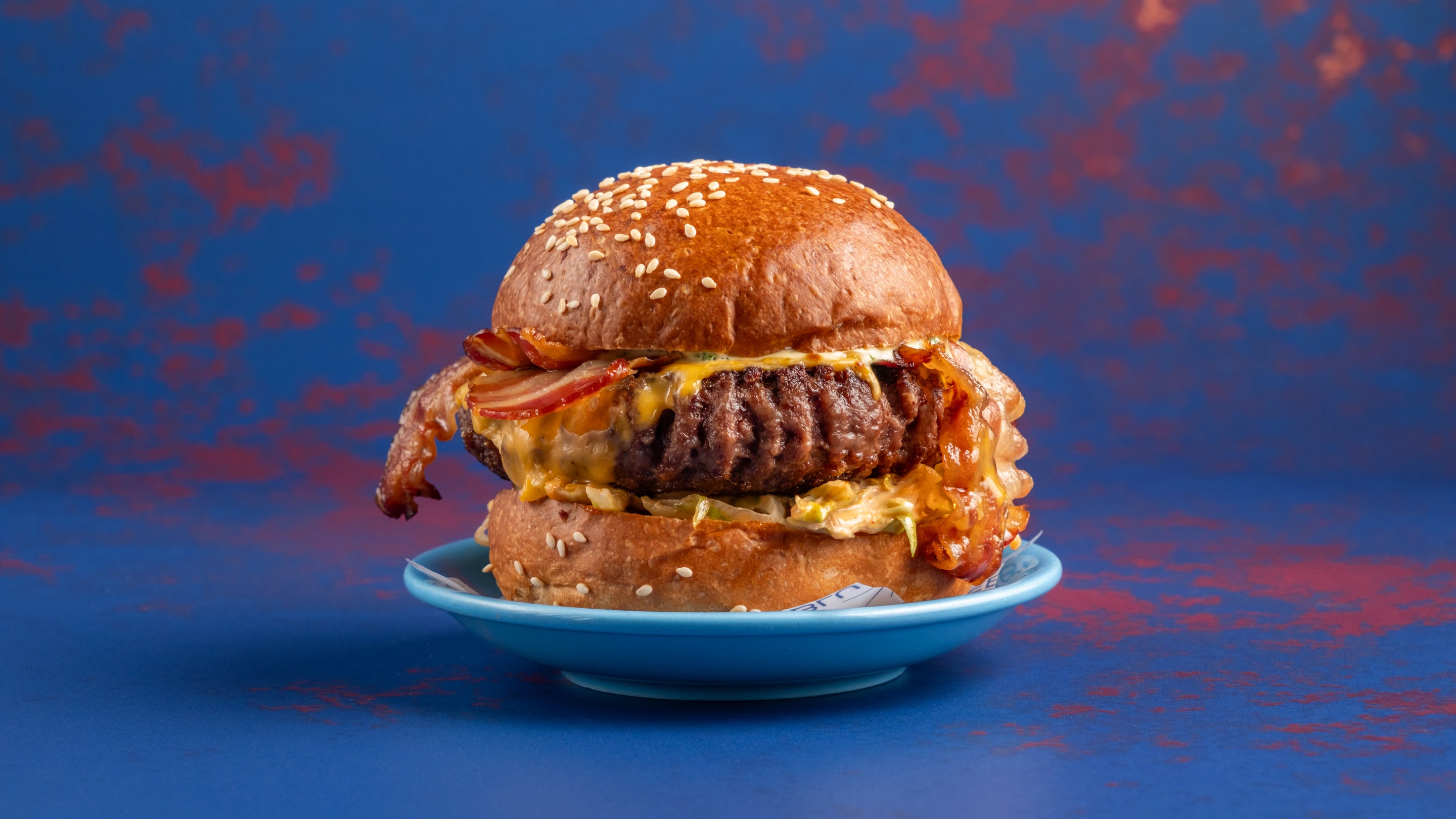 Bluebird Cheese and Bacon Burger