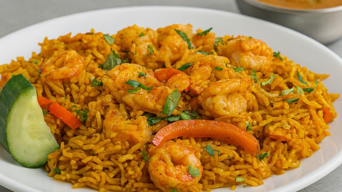 Prawn Biryani