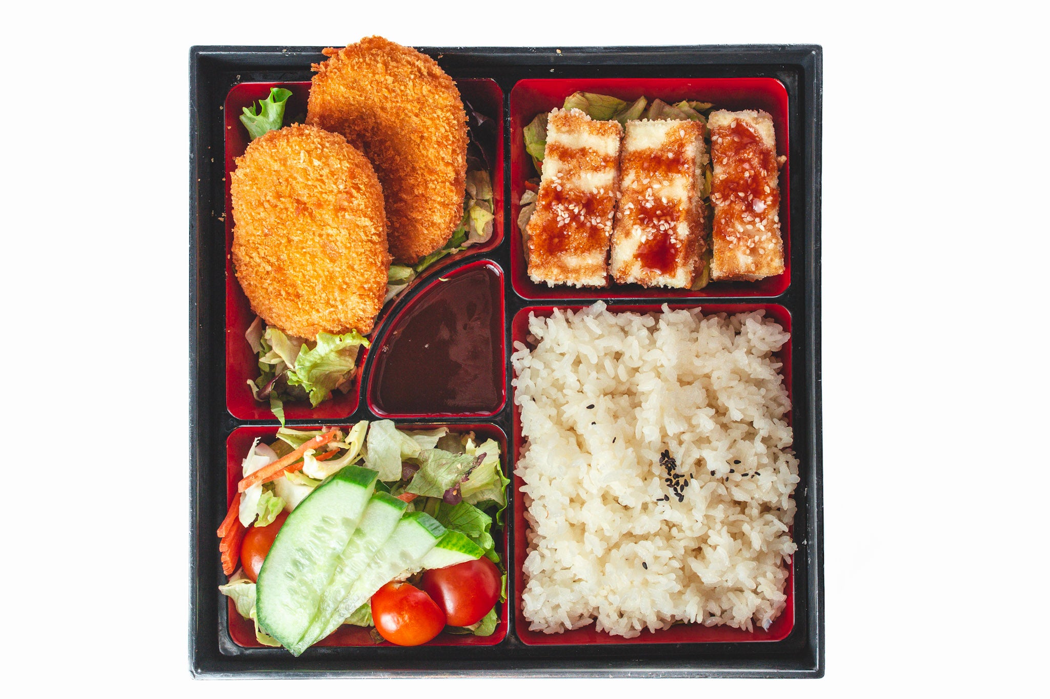 Sweet Potato Croqutte Bento