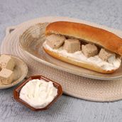 Cream And Halawa Sandwich