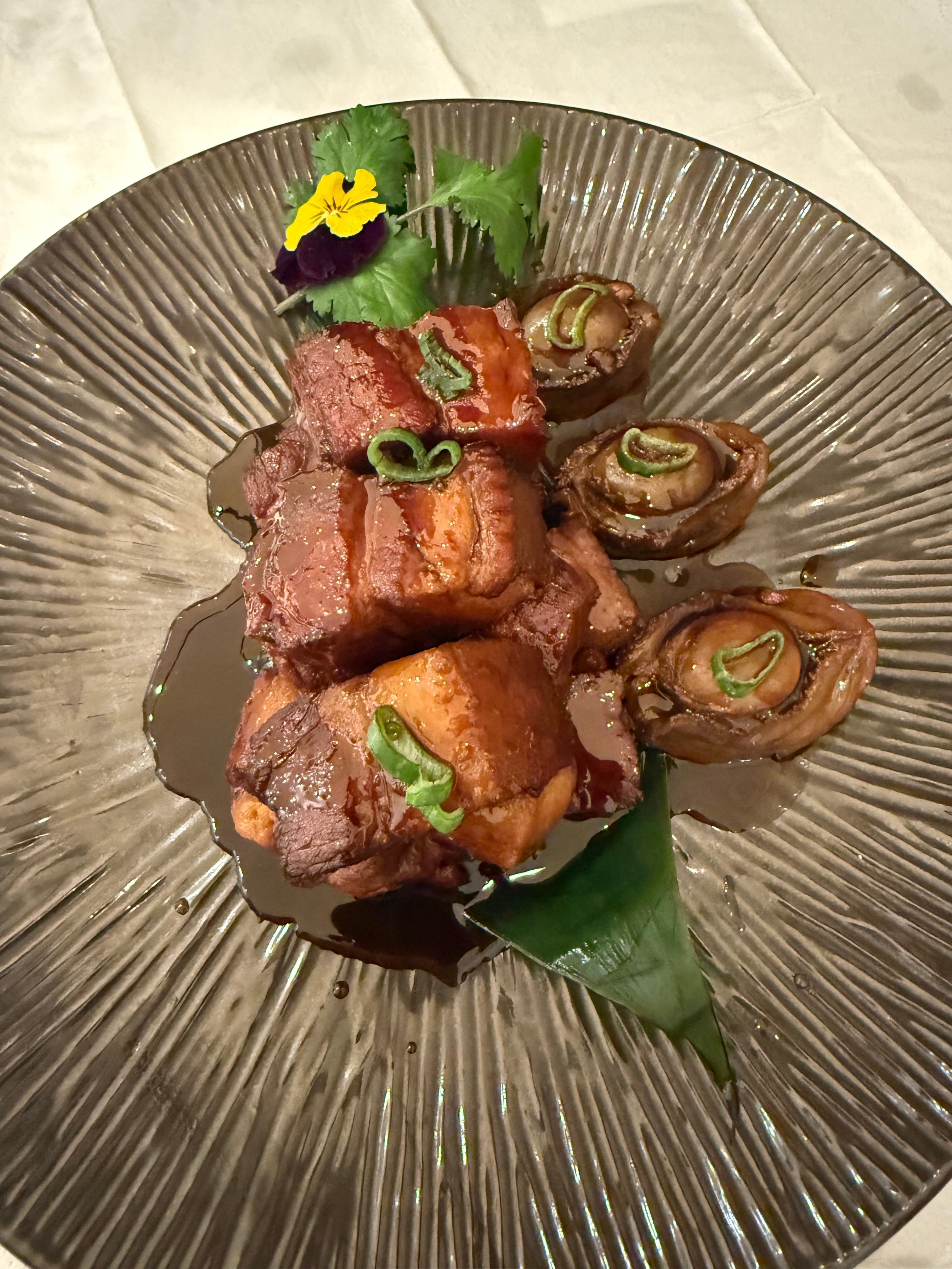 浙里鲍鱼红烧肉