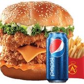 MEGA ZINGER BURGER