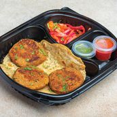 Mutton Shami Kebab 3 pcs and Paratha