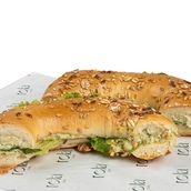 Lebna & Zatar bagel