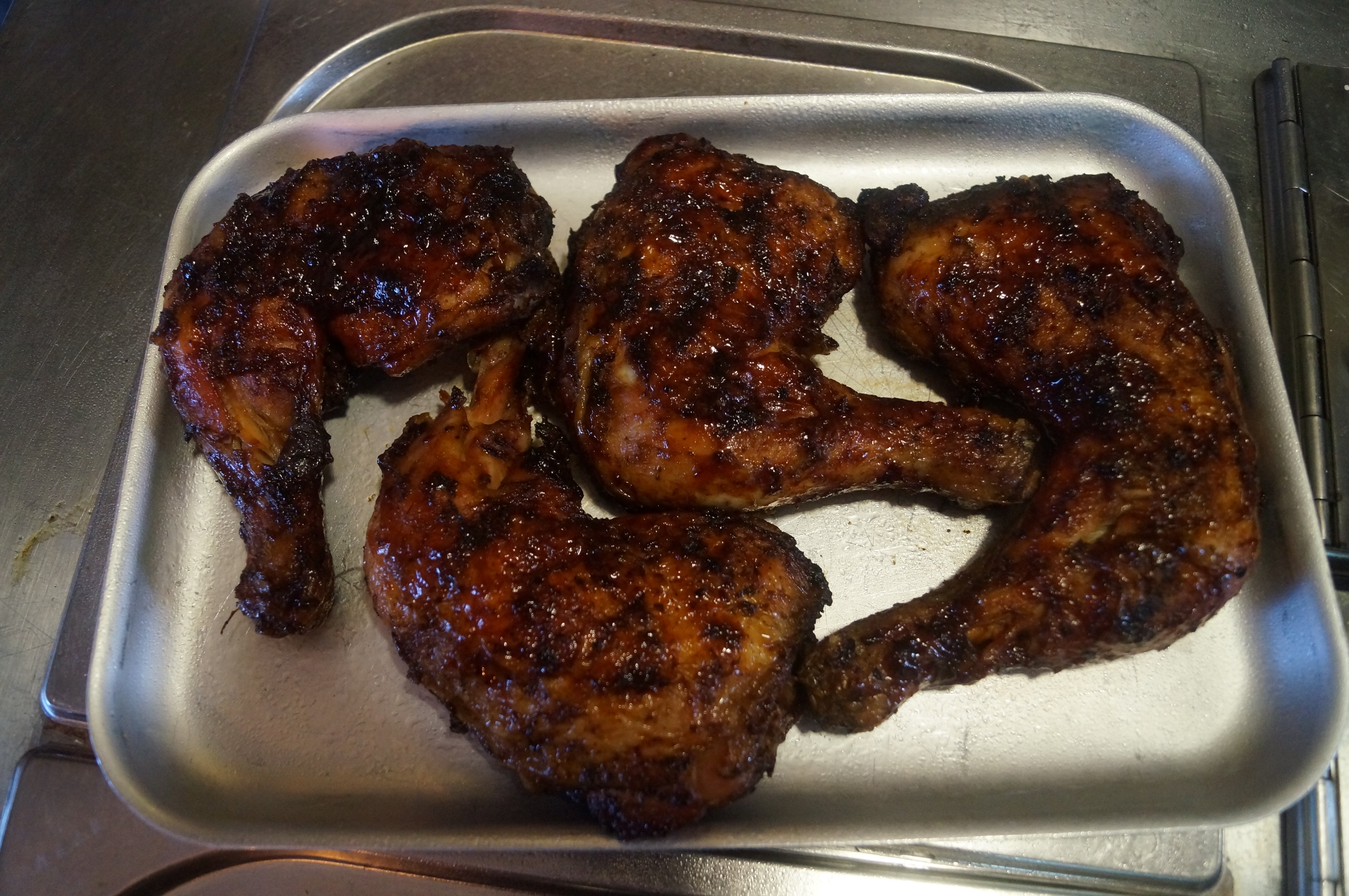 BBQ Jerk Quarter Chicken (Chopped)