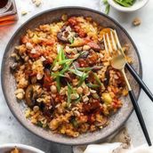 Mushroom Fried Rice