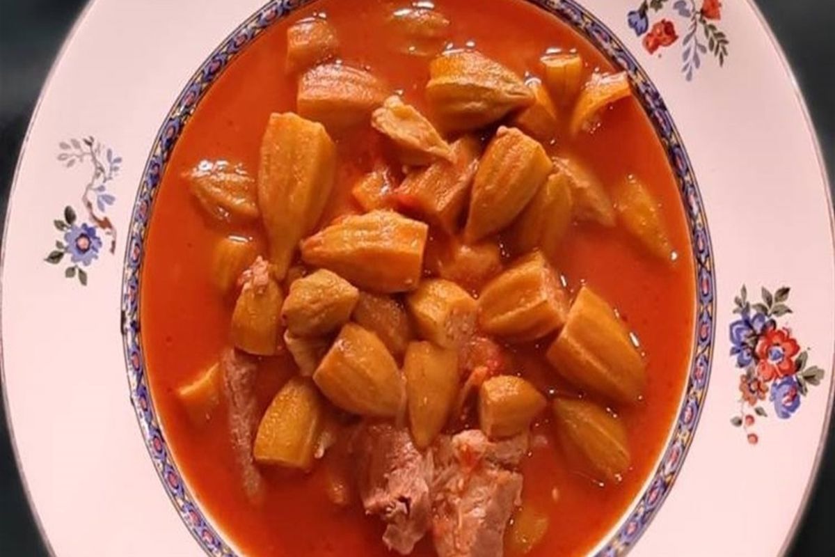 Okra Curry مرق باميه