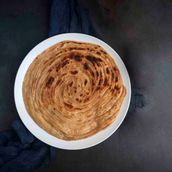 Ghee Roasted Tawa Lacha Paratha