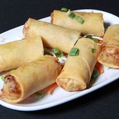 Spring Roll Chicken Or Vegetable