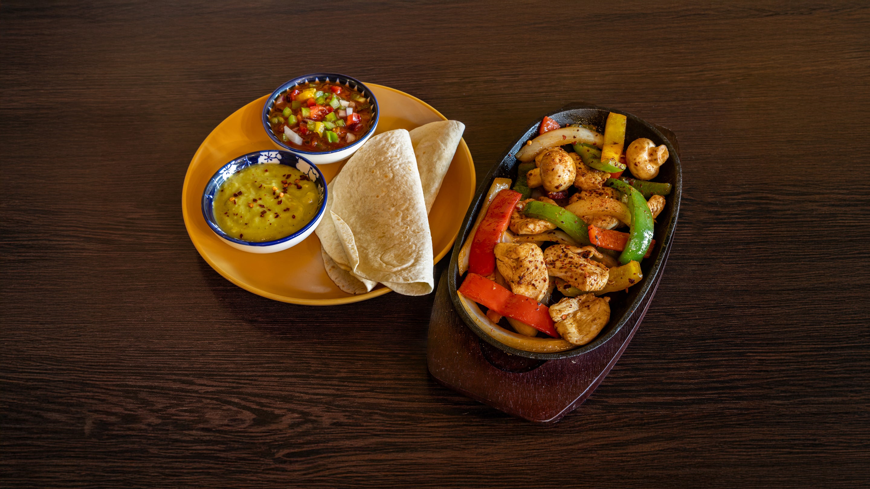 Mains - Mini Chicken Fajitas