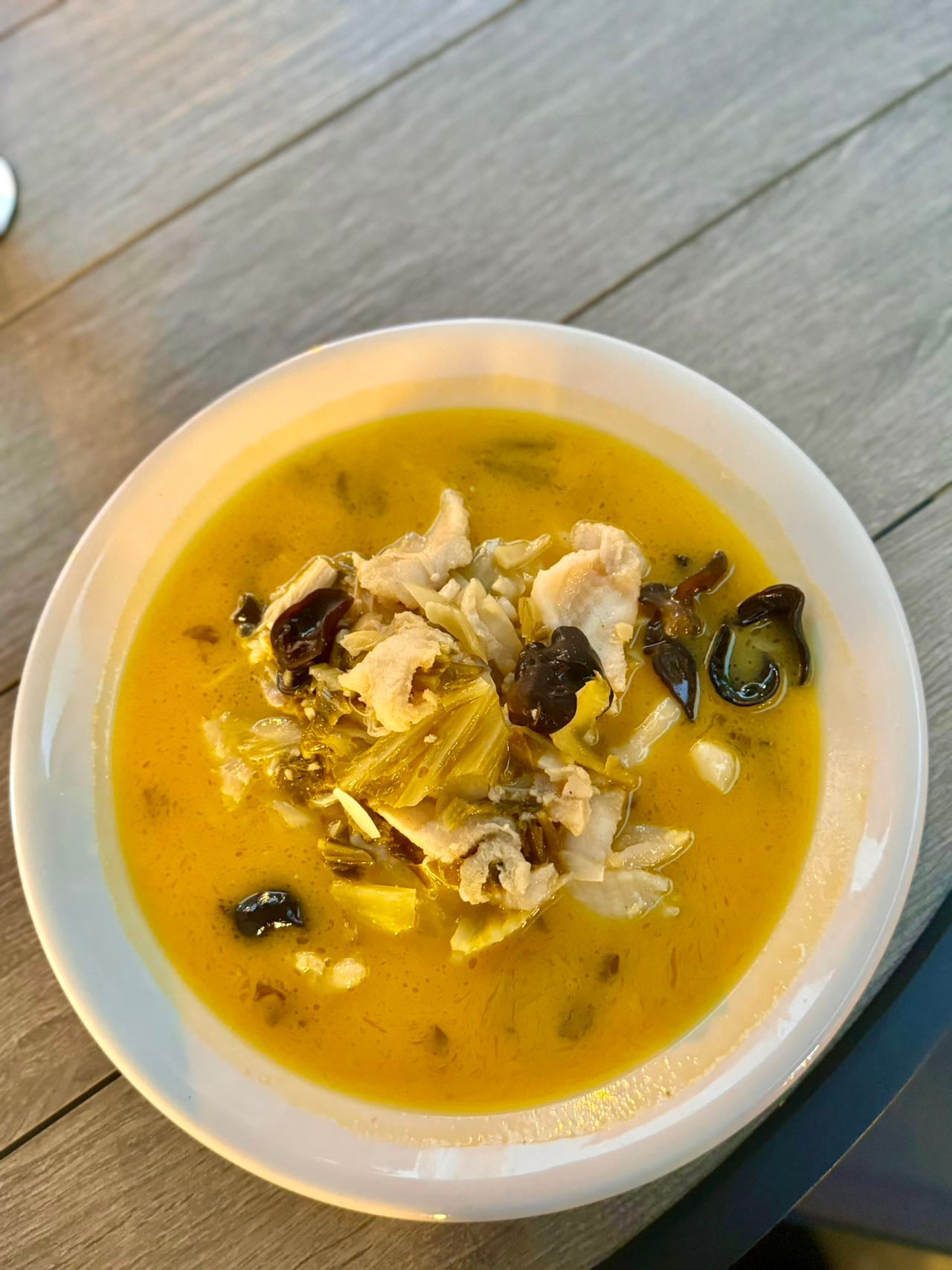 Golden sour broth fish/ pickled cabbage 金汤酸汤鱼