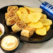 5 Piece Chicken Shawarma Meal Combo For 1 Person