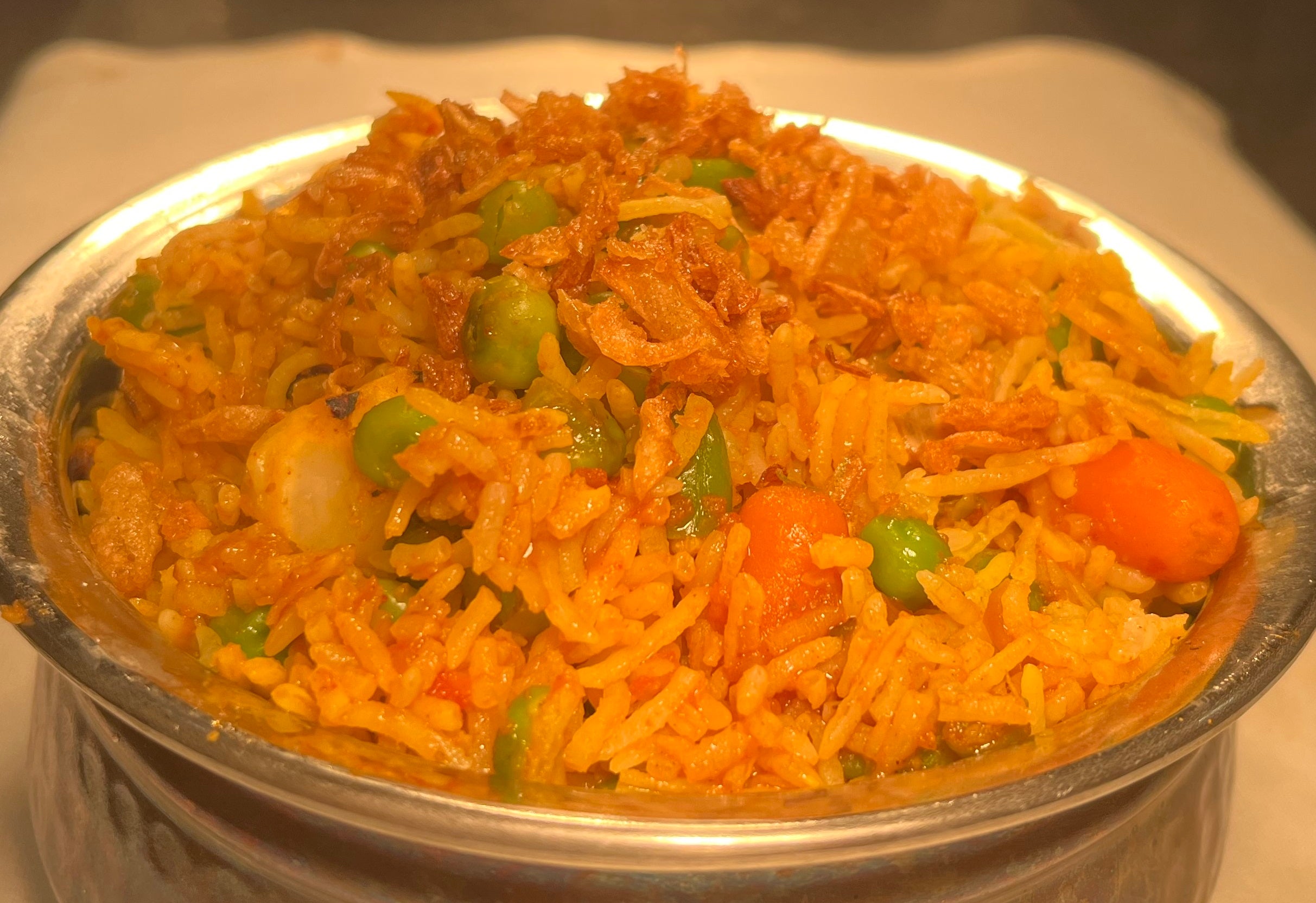 Vegetable  Biryani (G,D,N) (V)
