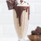 Peanut Butter Brownie Shake