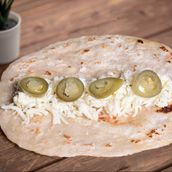 Cheddar Jalapeno Chapati