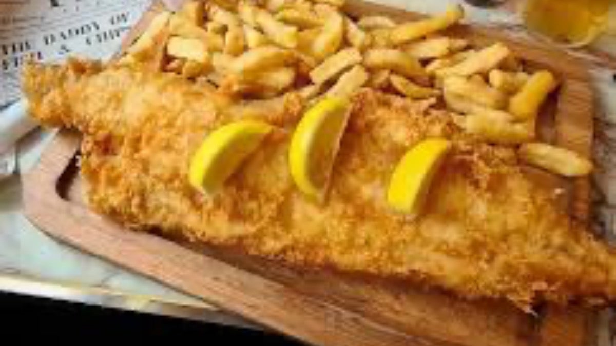 Large Cod and Chips